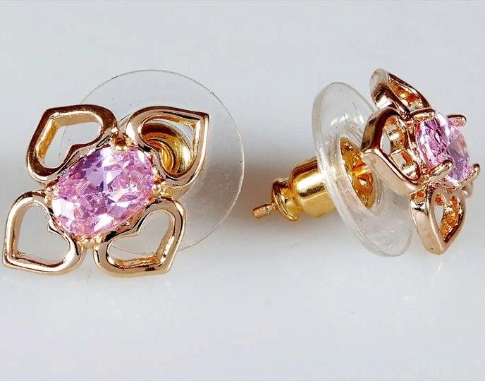 

Серьги из ювелирного сплава Lotus Jewelry 3033E-10Rcz, фианит, 3033E-10Rcz