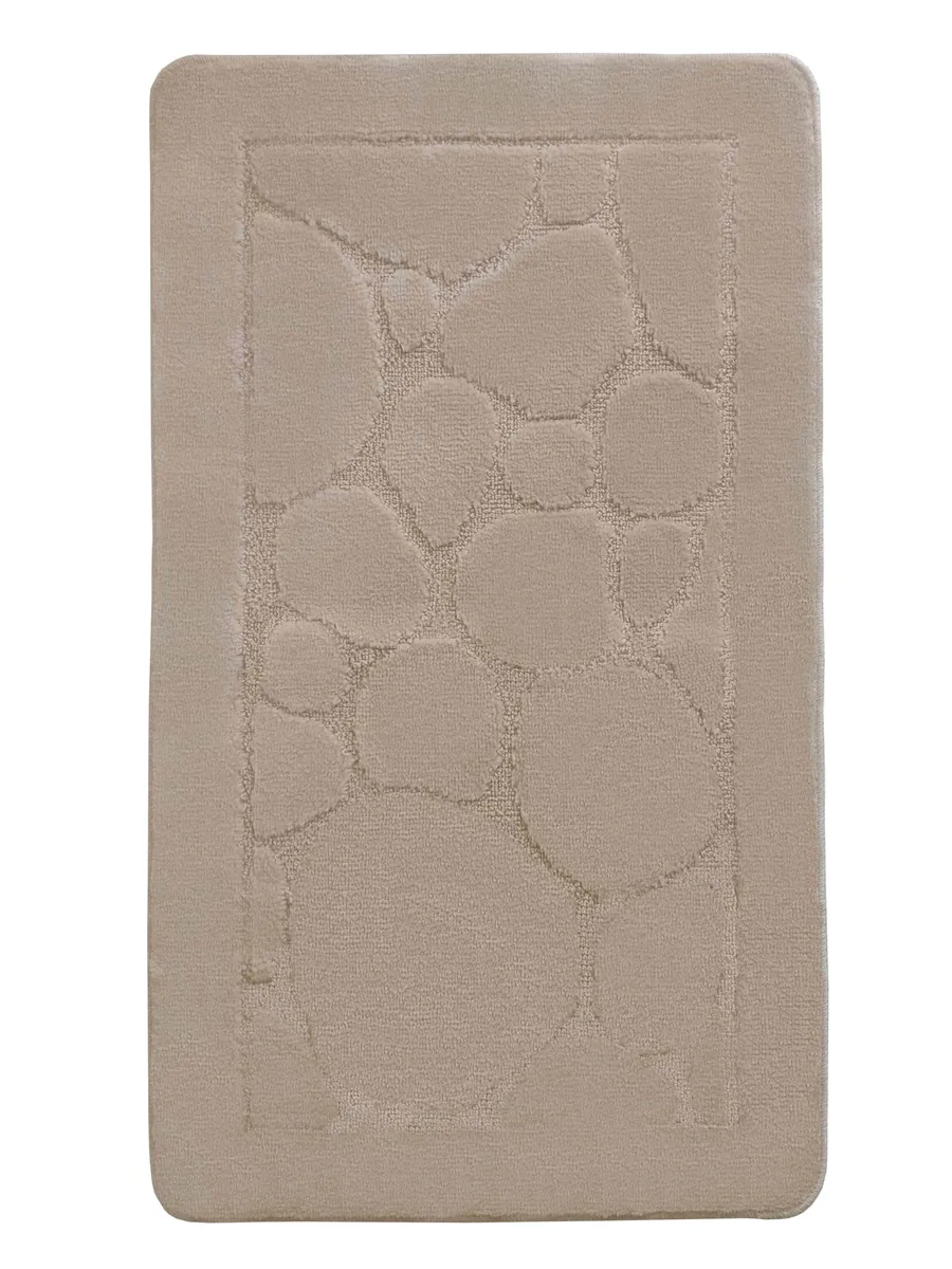 Коврик с противоскользящей основой Eurobano 100x60 см Бежевый 1549₽