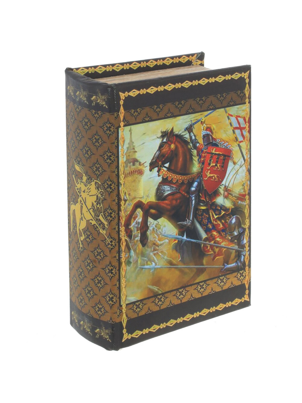 

Шкатулка-книга Remecoclub для украшений, деревянная 11x17x5 см