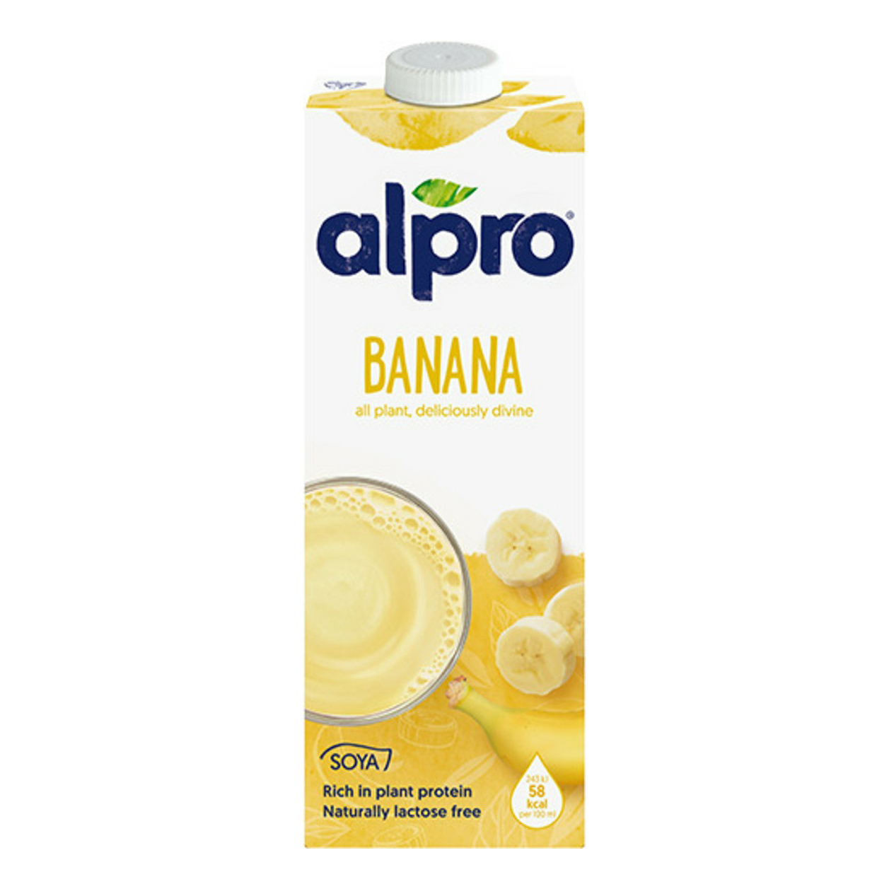 

Напиток соевый Alpro банановый 1 л