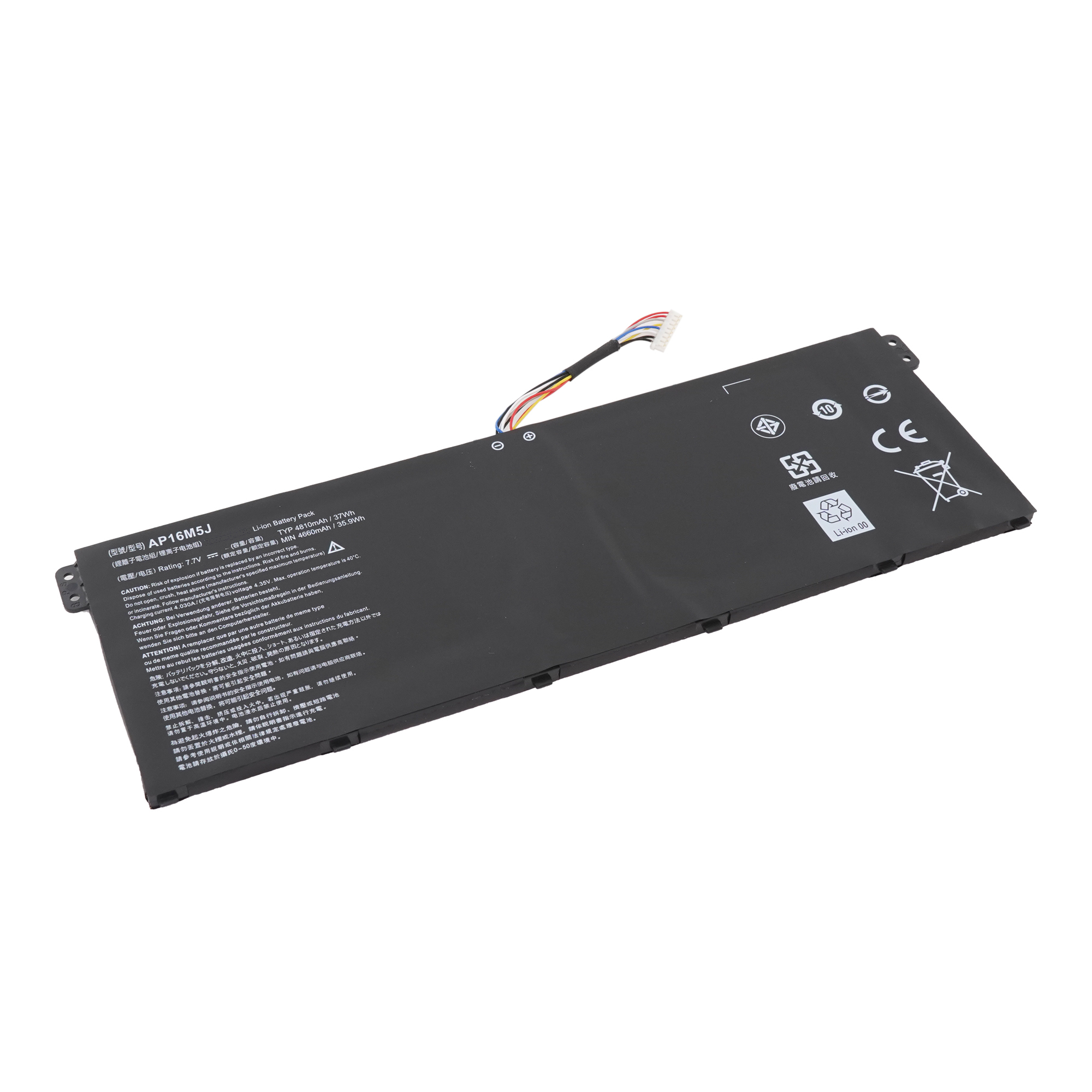 фото Аккумулятор ap16m5j для acer aspire a114-31 и др. (ap16m4j, kt00205006) azerty