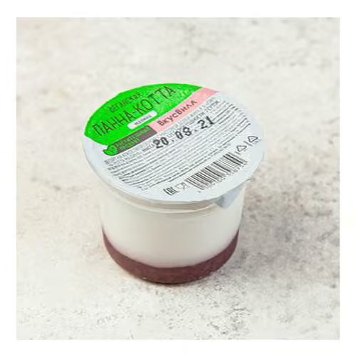 

Десерт Панна-котта ВкусВилл Малина веганский 125 г