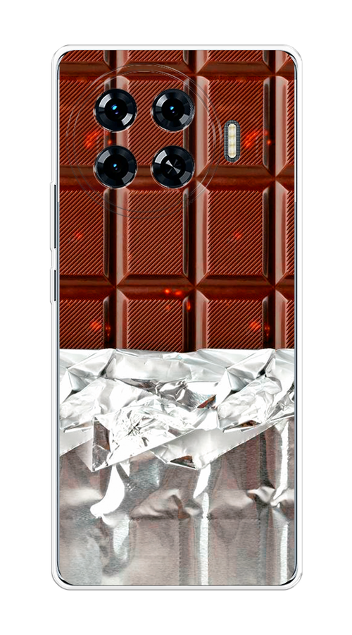 

Чехол на Tecno Spark 20 Pro Plus "Шоколад в обертке", Коричневый, 305050-1