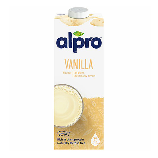 

Напиток соевый Alpro со вкусом ванильного пломбира 0,7% 1 л