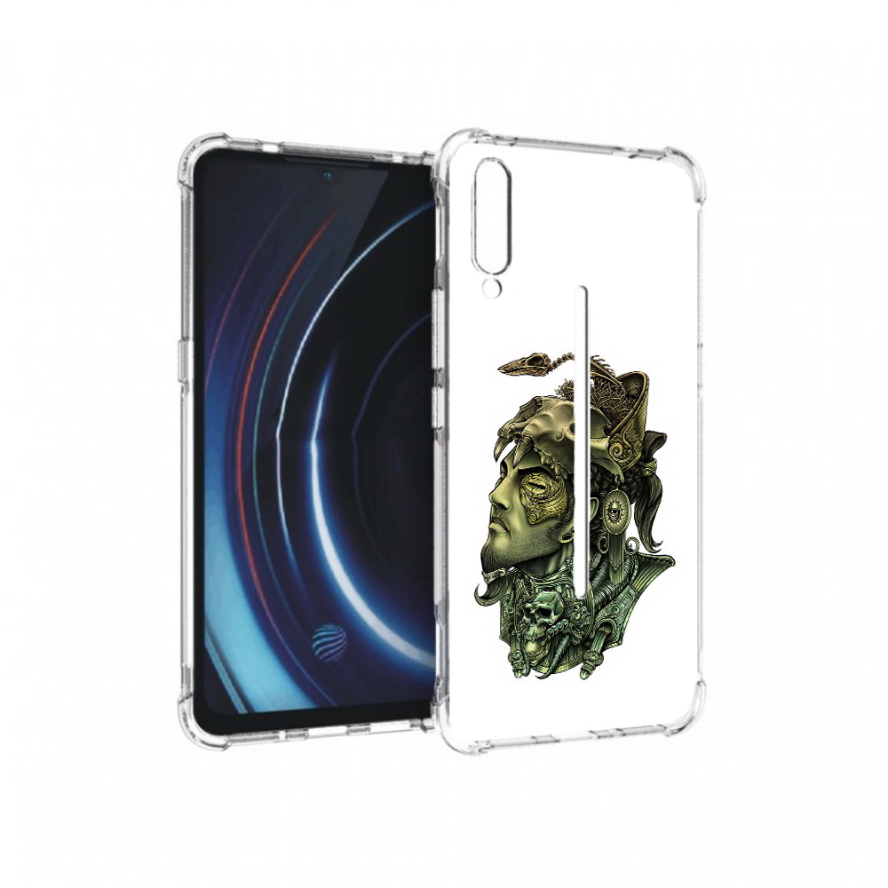 

Чехол MyPads Tocco для Vivo iQOO бронзовый воин (PT226955.389.248), Прозрачный, Tocco