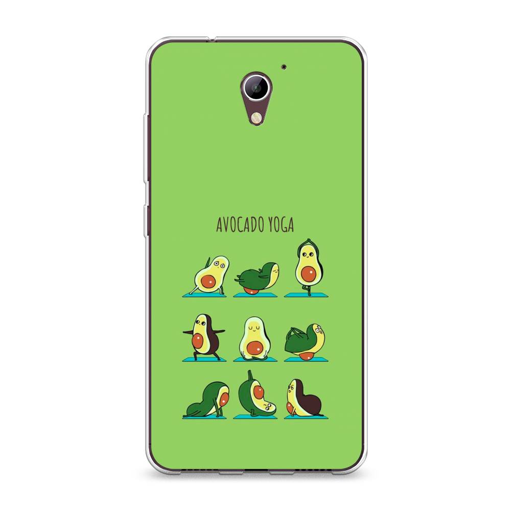 

Чехол Awog на ZTE Blade A510 / ЗТЕ Блэйд A510 "Авокадо йога", 130150-10