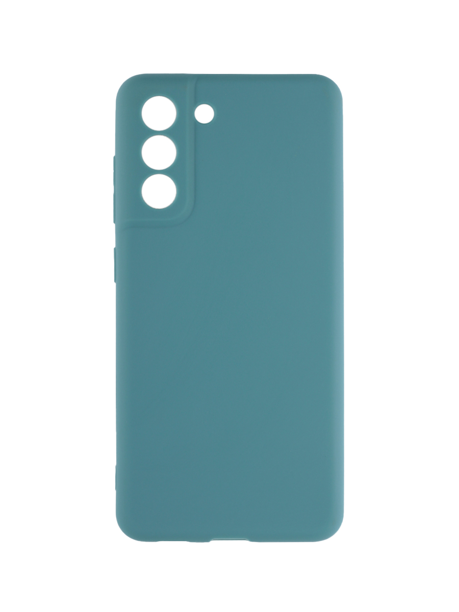 

Чехол Soft для Samsung S21FE лазурный матовый с защитой камеры, MOSM-SAM-S21-FE