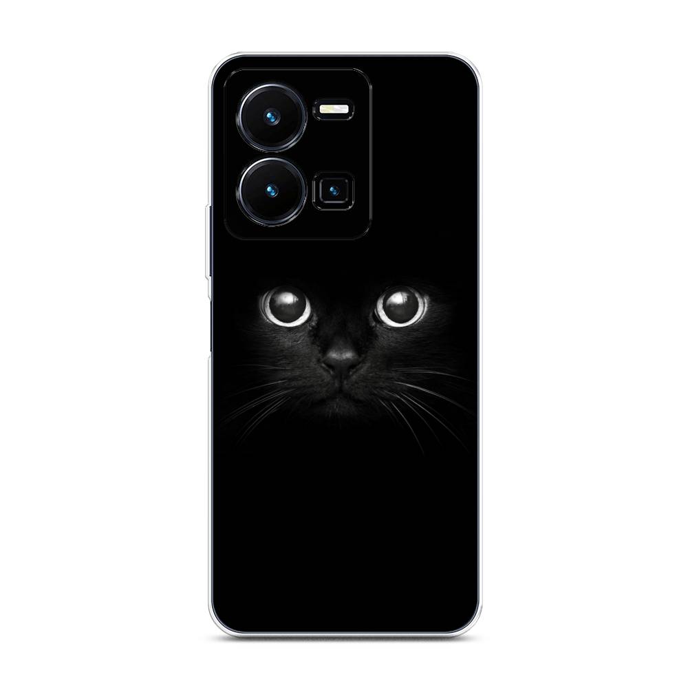 

Чехол Awog на Vivo Y35 4G / Виво Y35 4G "Взгляд черной кошки", Черный