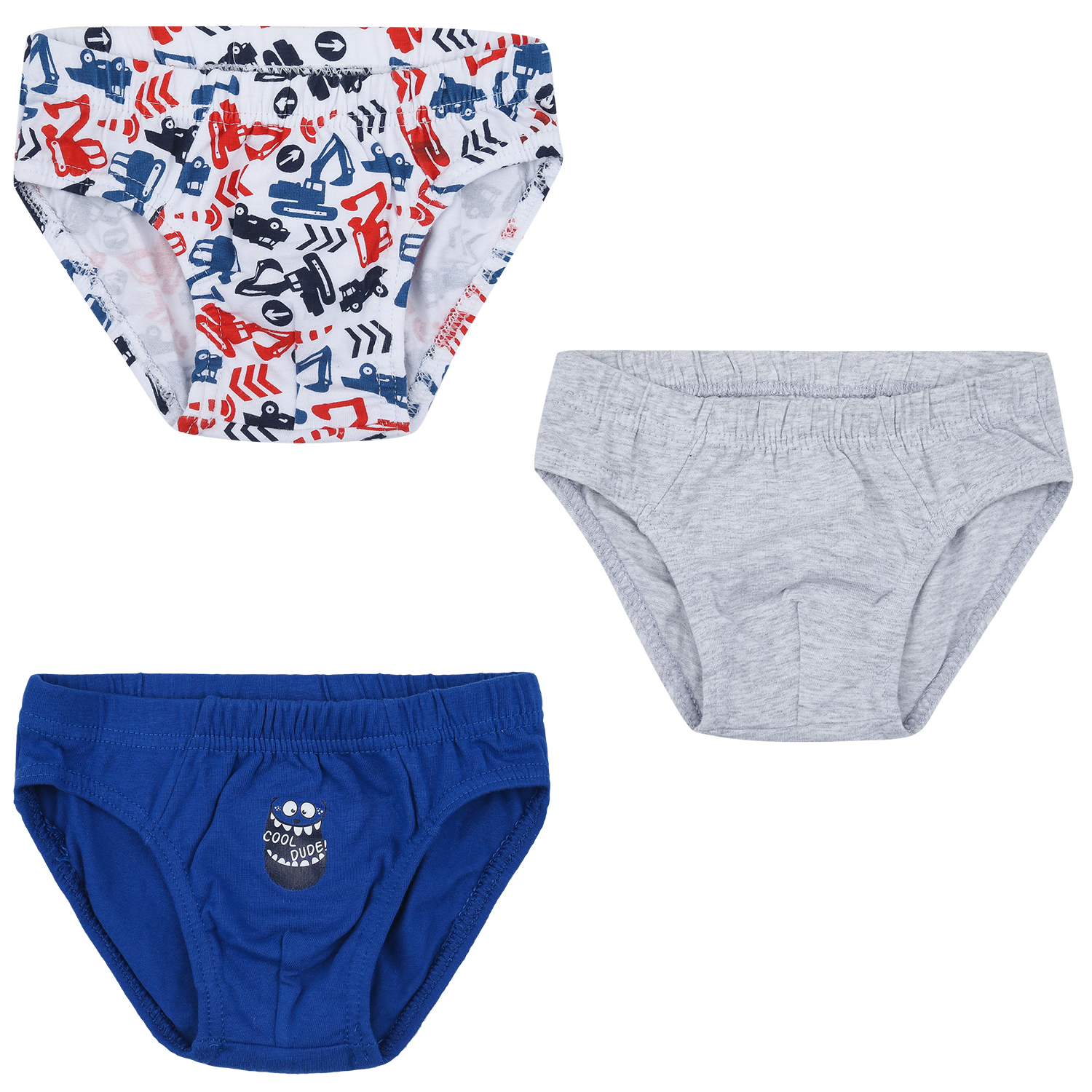 

Трусы 3 шт Leader Kids мультиколор JSB017 р.110-116, JSB017