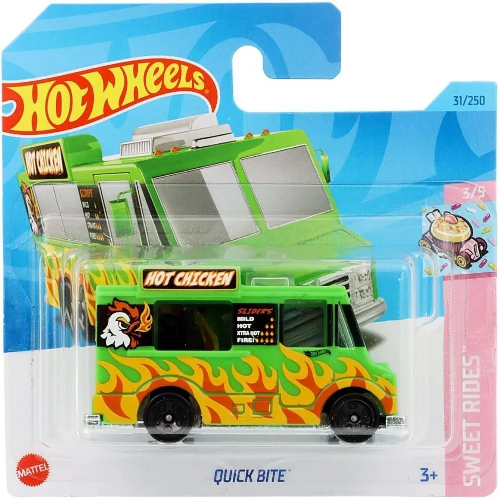 Машинка Hot Wheels Sweet Rides Quick Bite, HKJ92-N521 машинка hot wheels sweet rides quick bite hkj92 n521