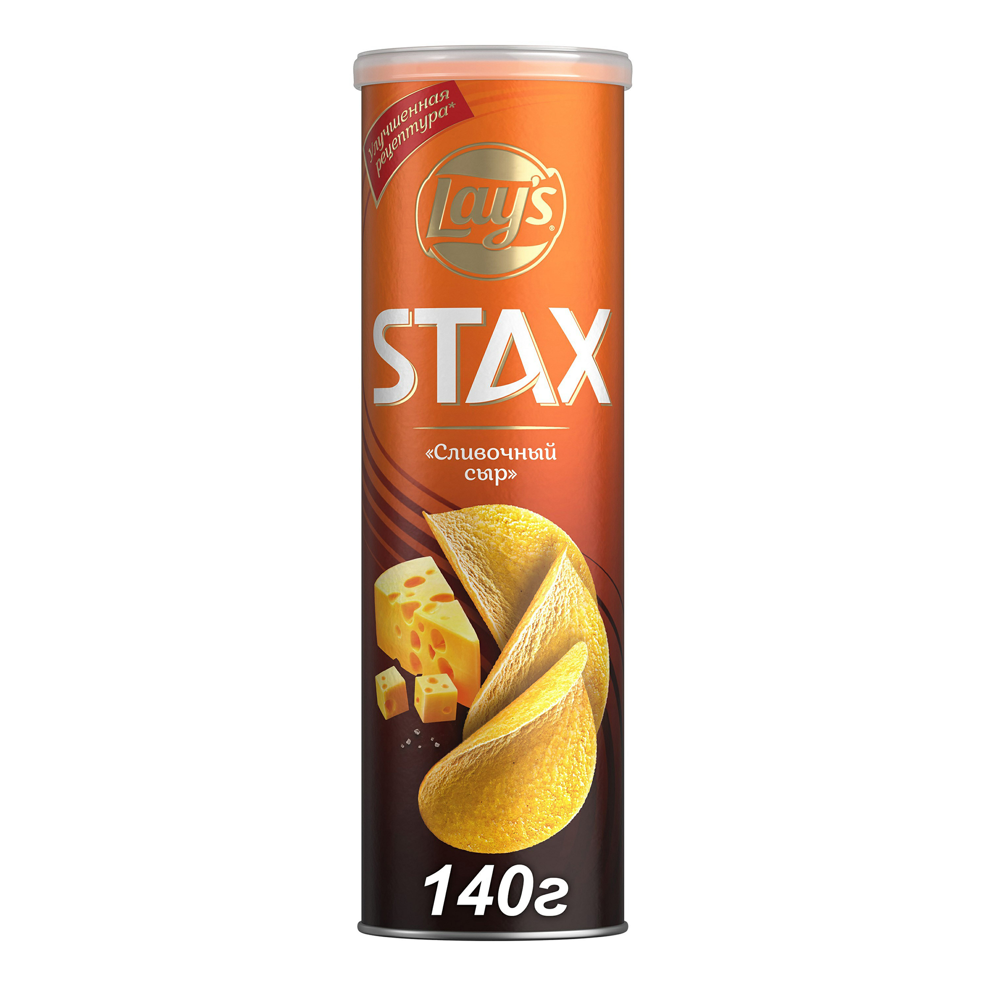 

Чипсы картофельные Lay's Stax Сливочный сыр 140 г