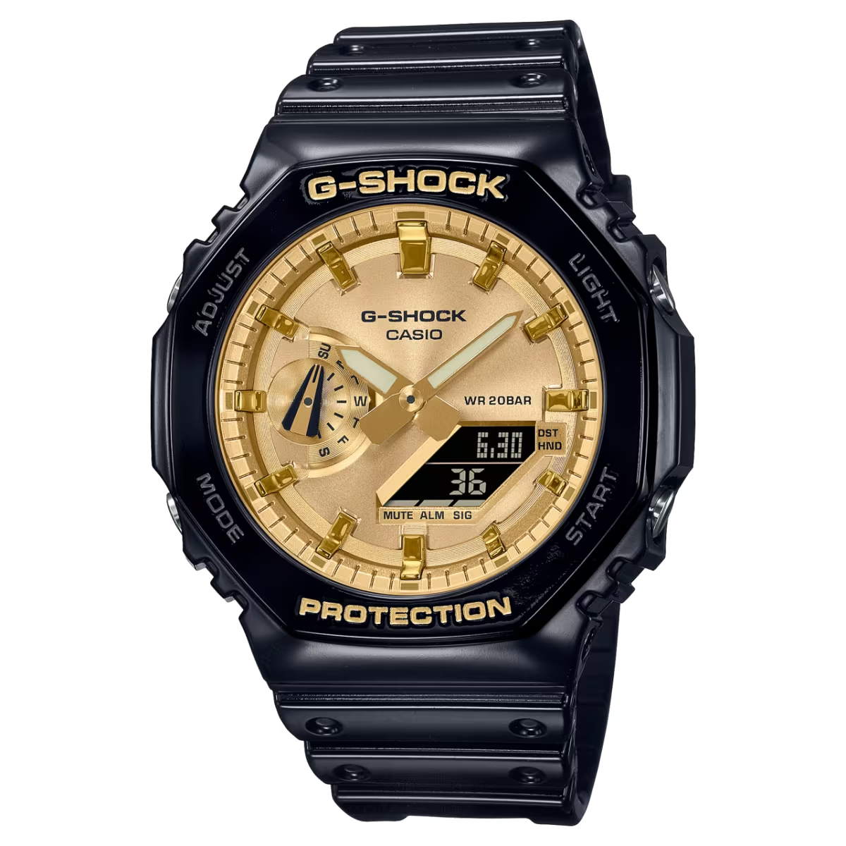 

Наручные часы мужские Casio GA-2100GB-1A, GA-2100GB-1A