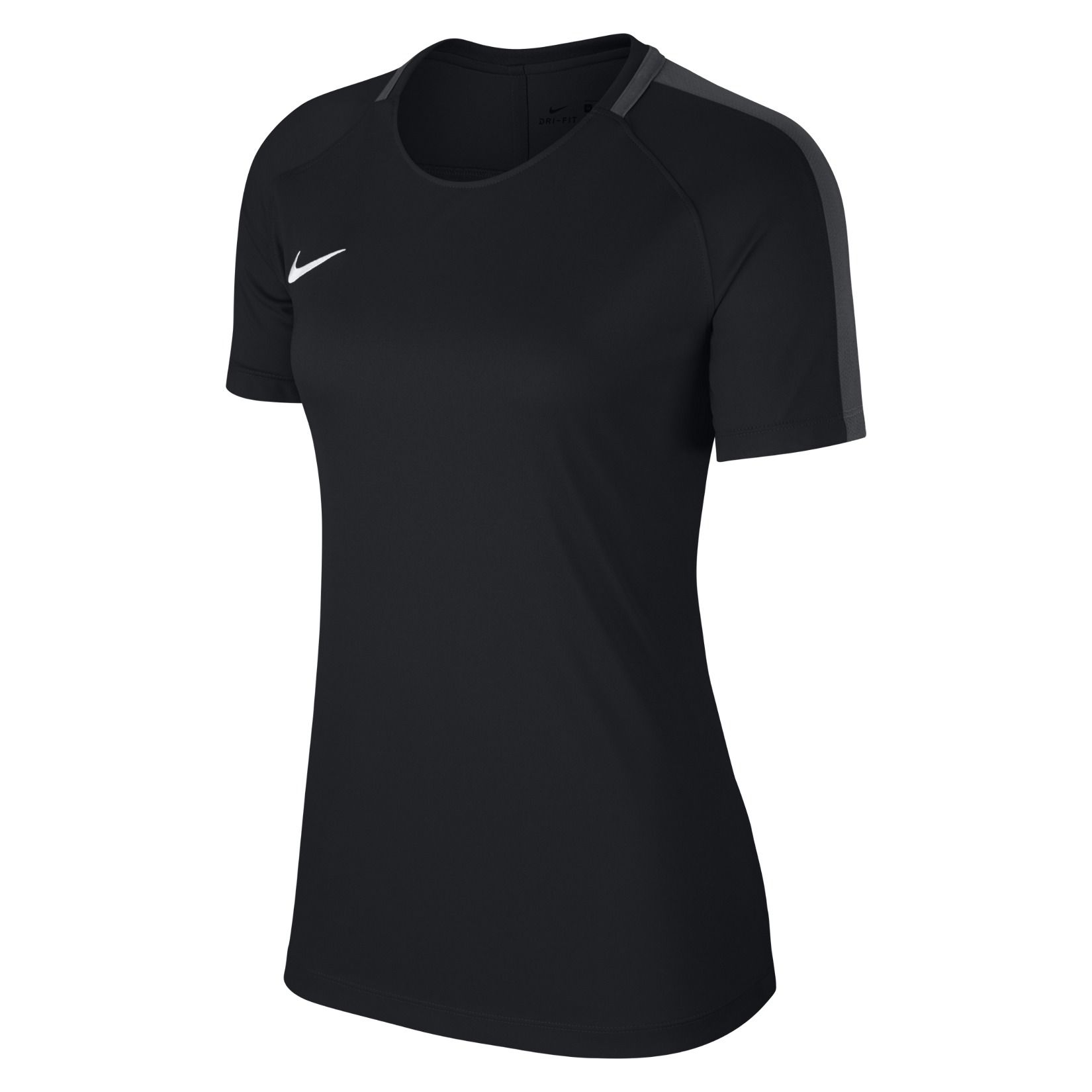 фото Футболка женская nike w nk dry acdmy18 top ss черная xl