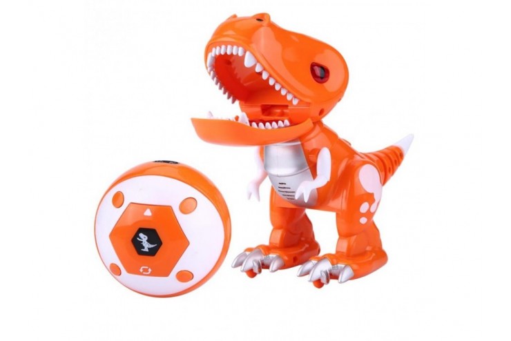 

Радиоуправляемый динозаврик - звук, свет Fei Lun FK602A-Orange