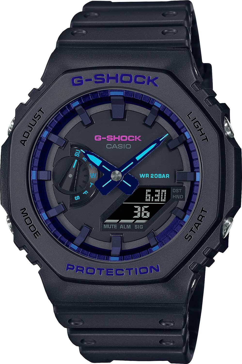 

Наручные часы мужские Casio GA-2100VB-1A, GA-2100VB-1A