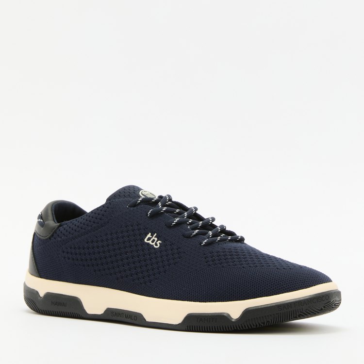 

Кроссовки мужские TBS GUEKNIT синие 43 EU, Синий, GUEKNIT