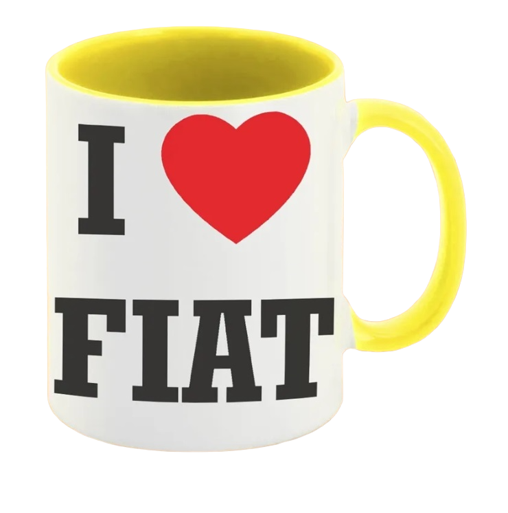 

Кружка CoolPodarok Авто I love Fiat