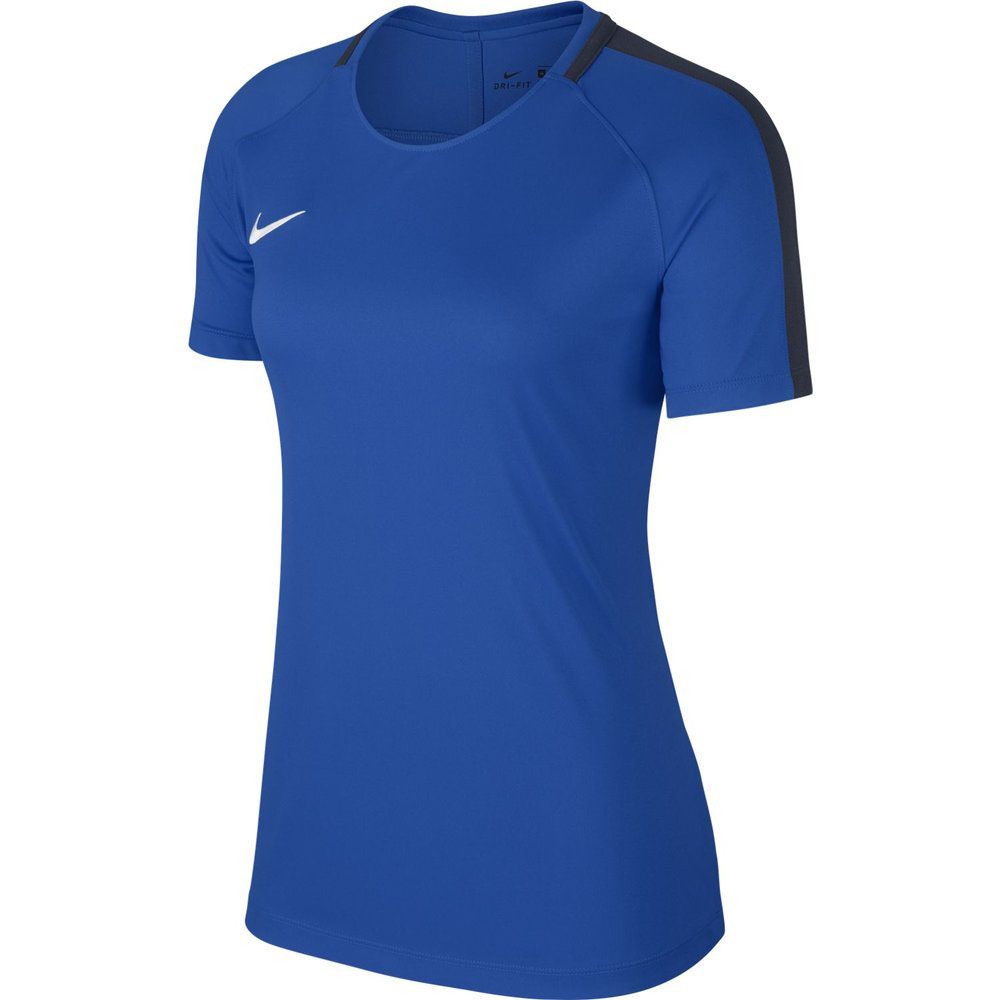 фото Футболка женская nike w nk dry acdmy18 top ss синяя xl