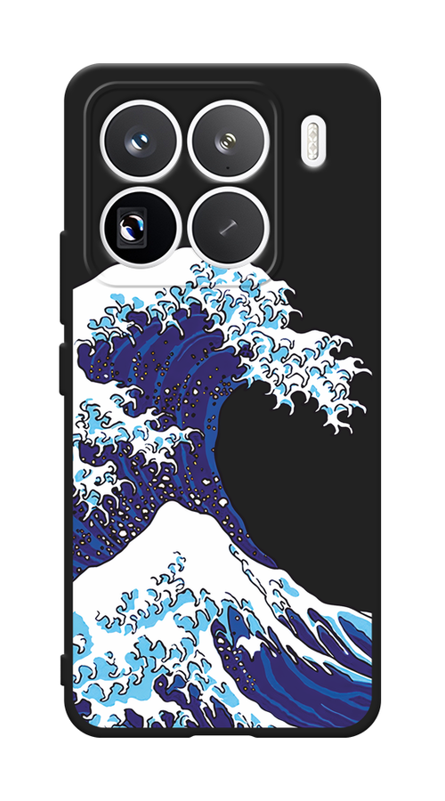 

Чехол Awog на Xiaomi 15 Pro "Волна в Канагаве", Синий;белый, 323752-1