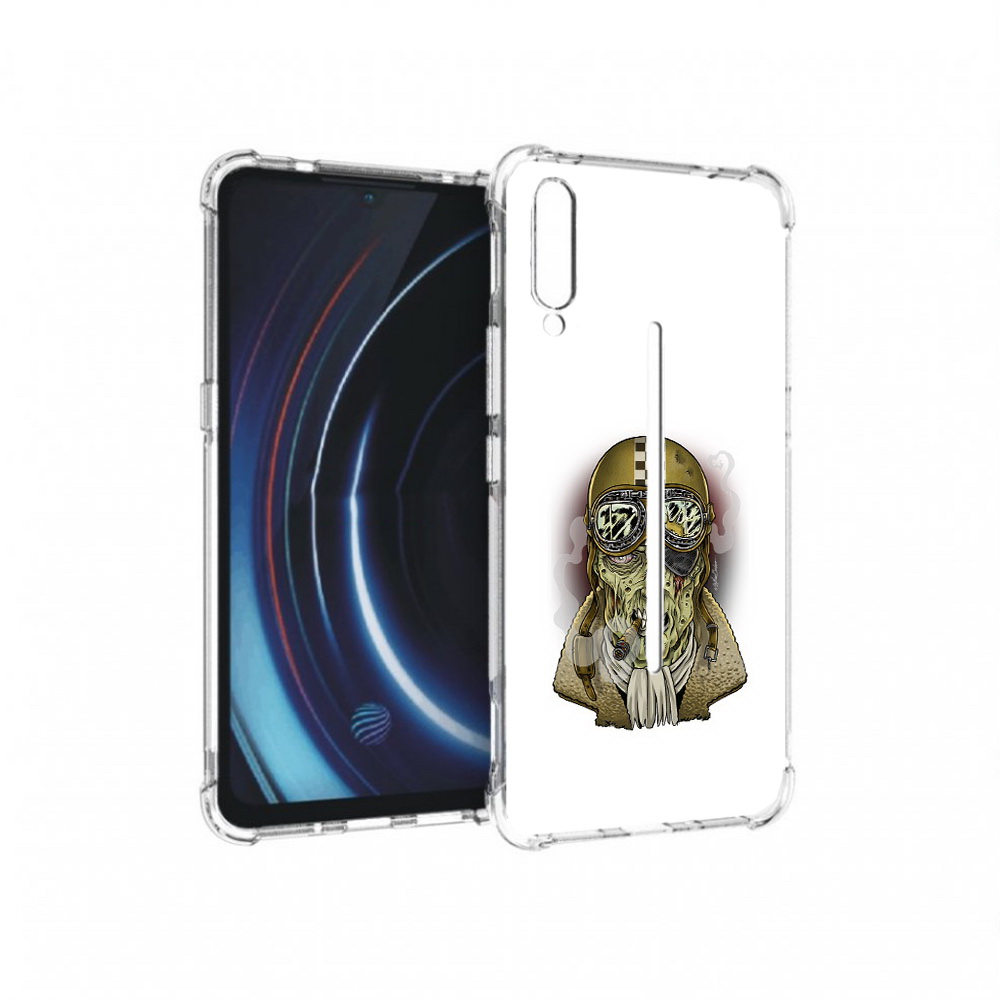 

Чехол MyPads Tocco для Vivo iQOO военный зомби (PT226955.389.264), Прозрачный, Tocco