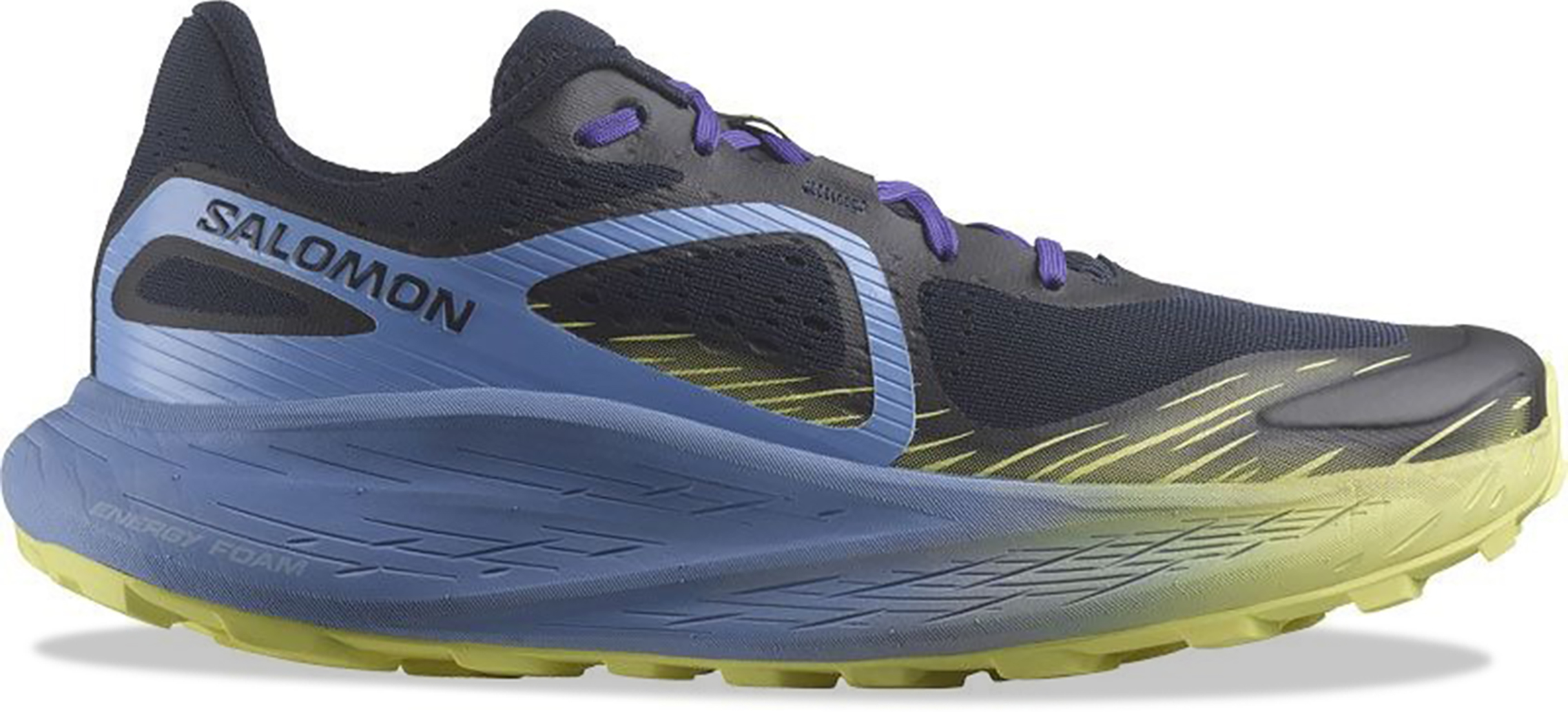 Кроссовки мужские Salomon Glide Max TR (2022) голубые 8 UK