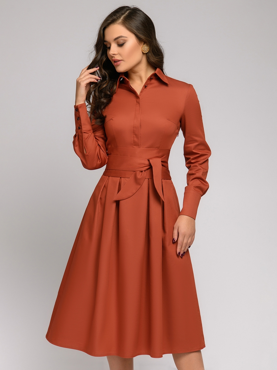 

Платье женское 1001dress 0112001-01777 красное 42 RU