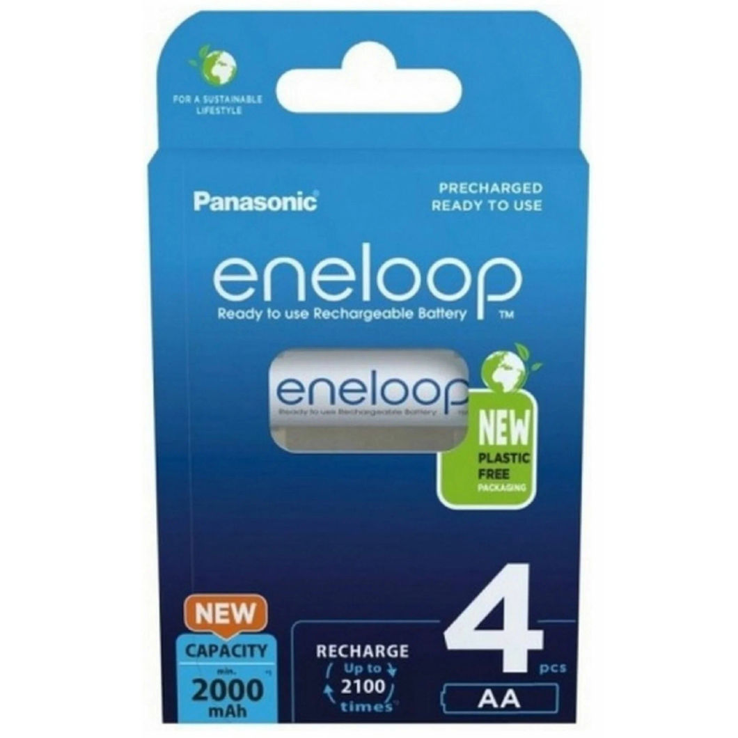 Аккумулятор PANASONIC R6 (AA) eneloop Ni-MH 2000mAh предзаряженный бл/4