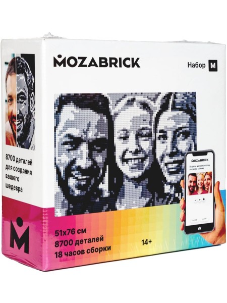 фото Фотоконструктор mozabrick набор m