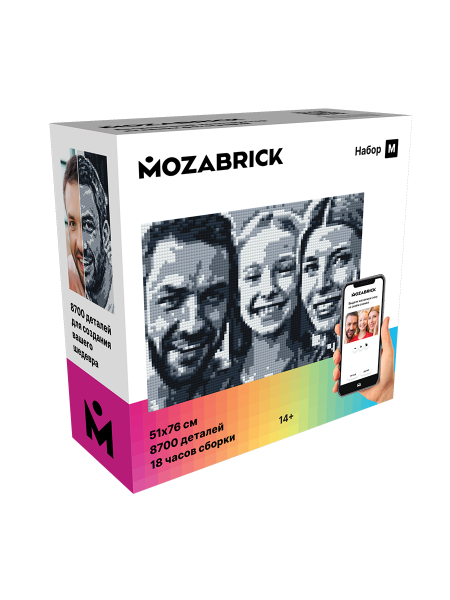 фото Фотоконструктор mozabrick набор m
