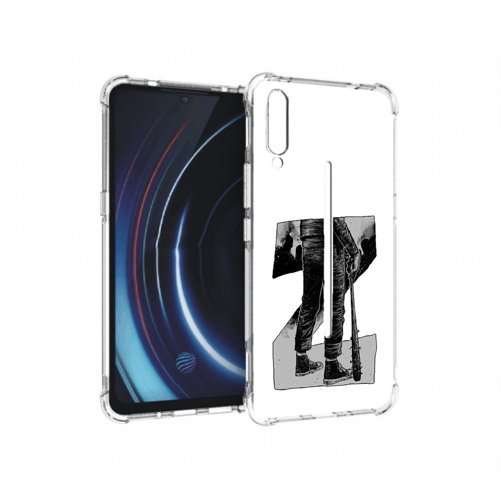 

Чехол MyPads Tocco для Vivo iQOO воин черно белый (PT226955.389.265), Tocco
