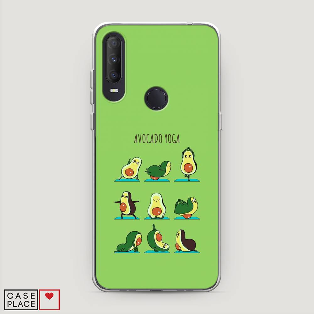 

Чехол Awog на Alcatel 1S (2020) / Алкатель 1S (2020) "Авокадо йога", 170850-10