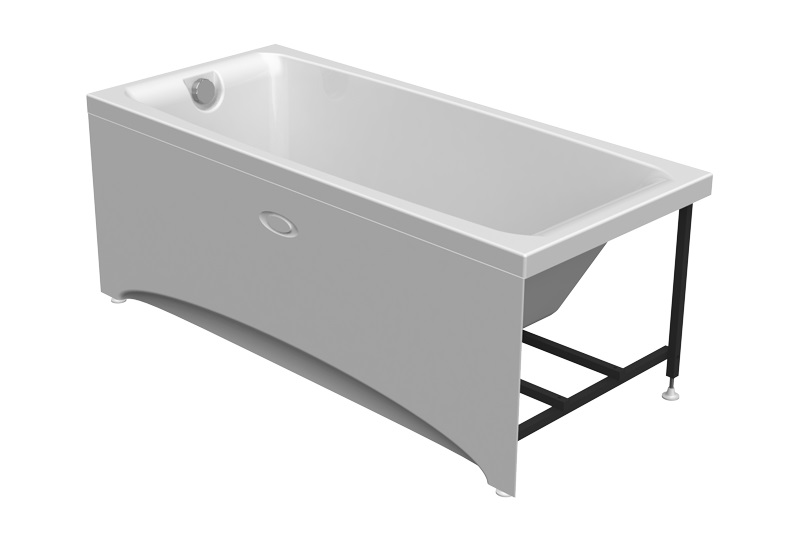 Экран для ванны Радомир Веста 170х75/2-21-0-0-0-255 двуспальная кровать веста кремово белый металл 160х200 см