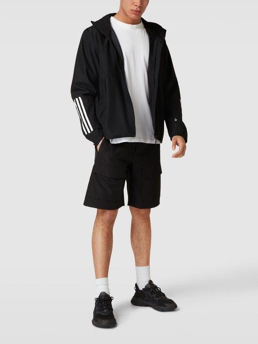 Куртка мужская adidas Sportswear 1728577100 черная 2XL (доставка из-за рубежа)