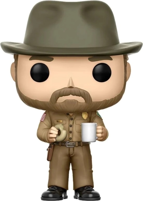 фото Фигурка funko pop! vinyl: tv: stranger things: hopper w/ donut (14425)