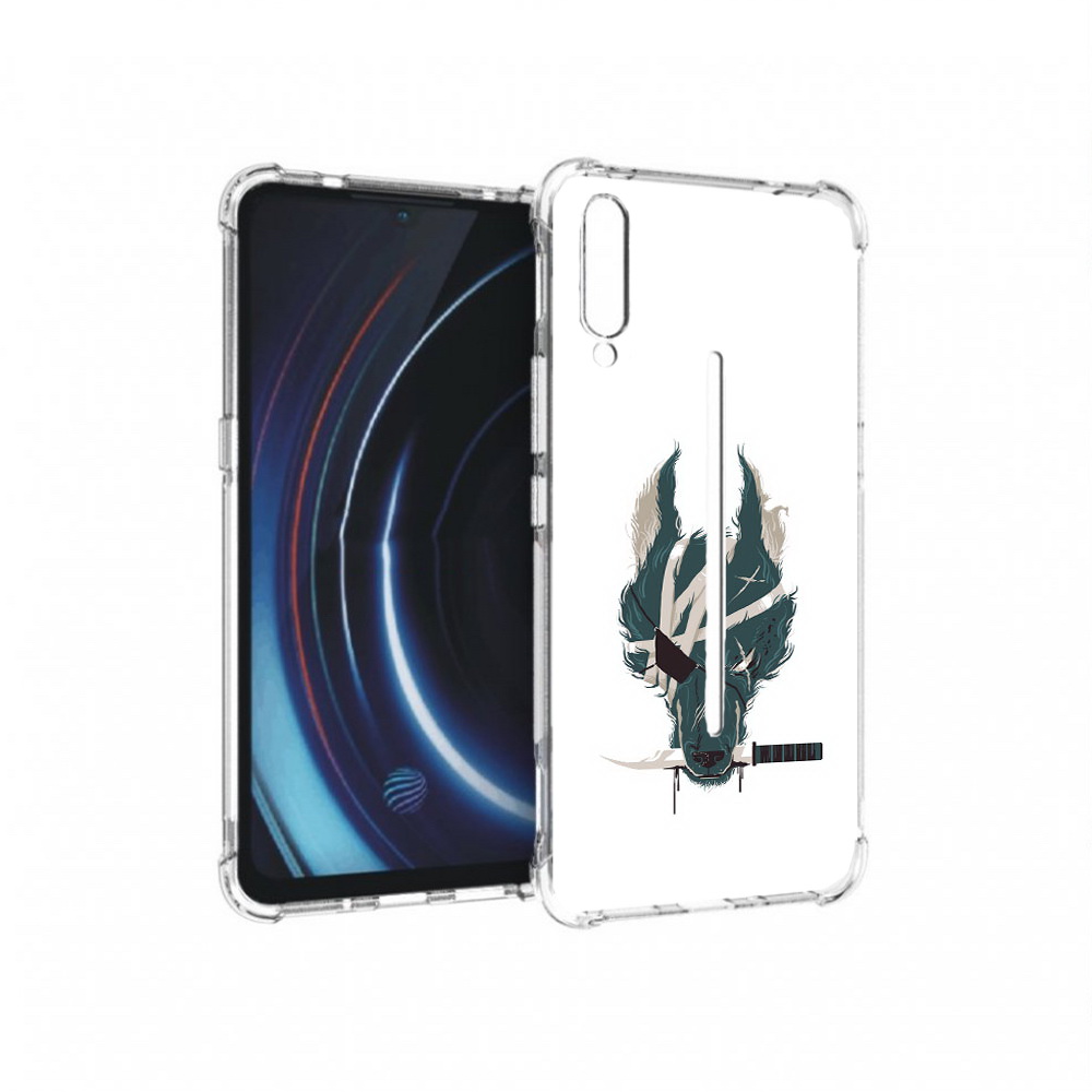 

Чехол MyPads Tocco для Vivo iQOO волк-разбойник (PT226955.389.271), Прозрачный, Tocco