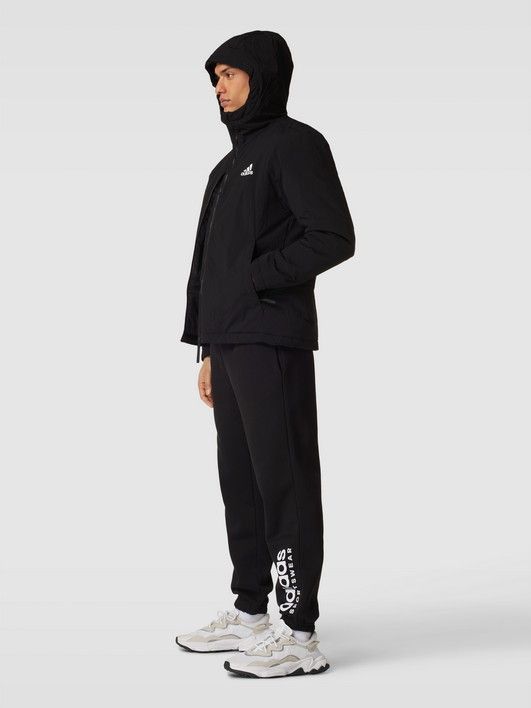 Куртка мужская adidas Sportswear 1728571100 черная S (доставка из-за рубежа)