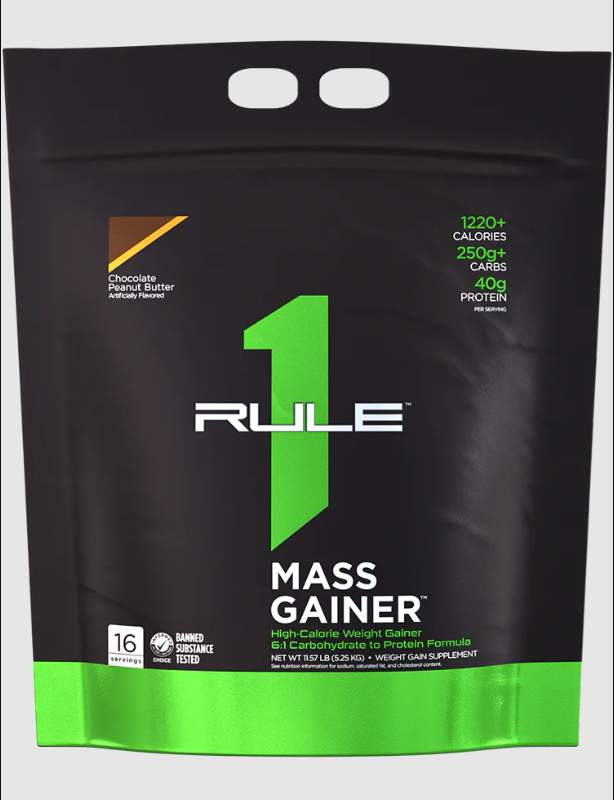 Гейнер RULE ONE Mass Gainer, Chocolate Peanut Butter, 5,2кг