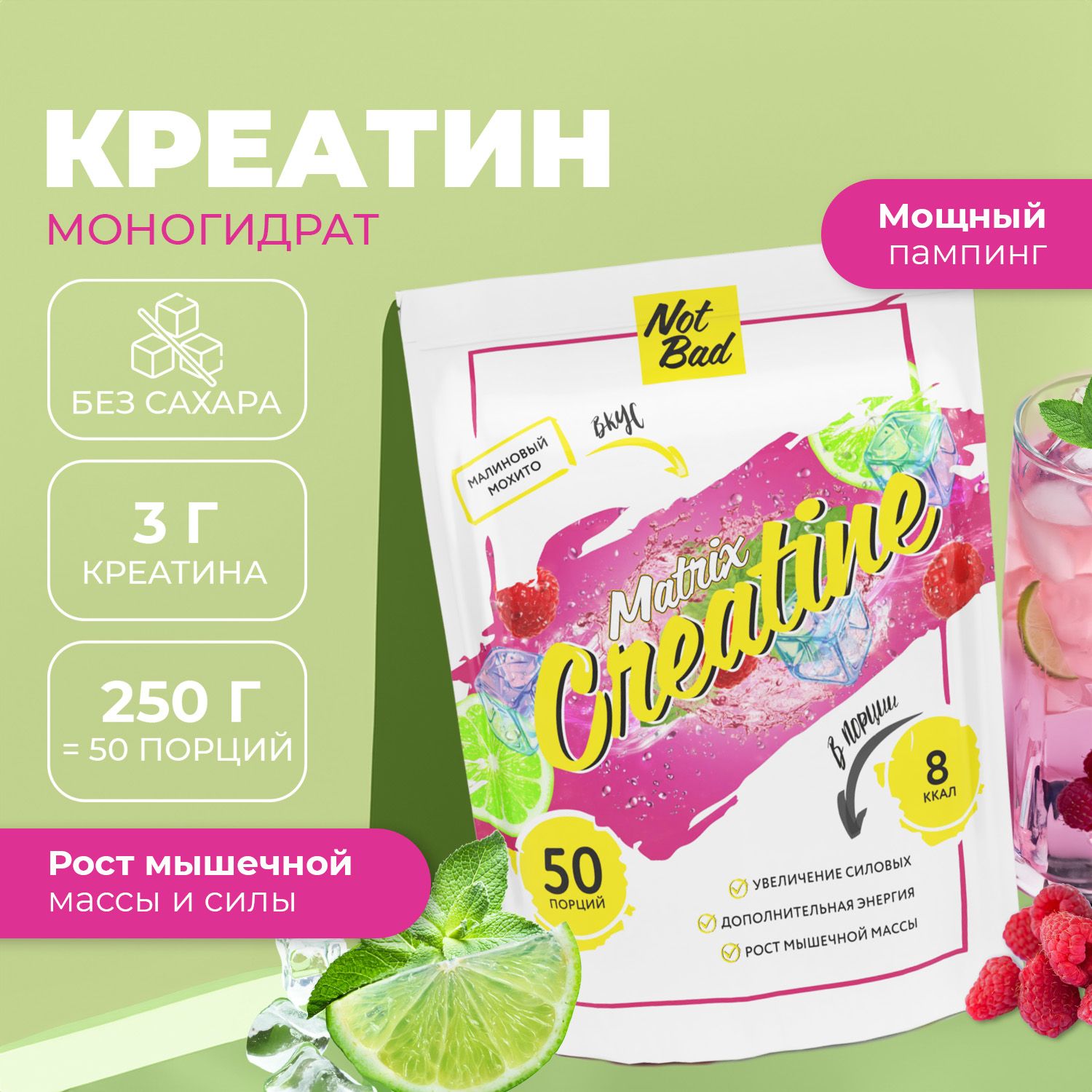 Креатин моногидрат NotBad Creatine Matrix 