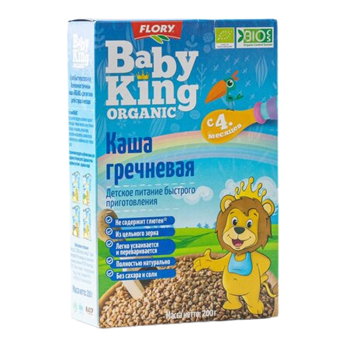 

Каша ВкусВилл гречневая безмолочная с 4 месяцев 200 г