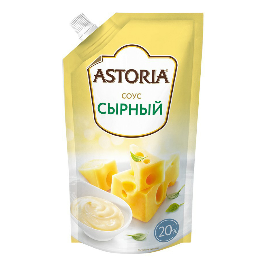 Соус Astoria Сырный 20% 180 г