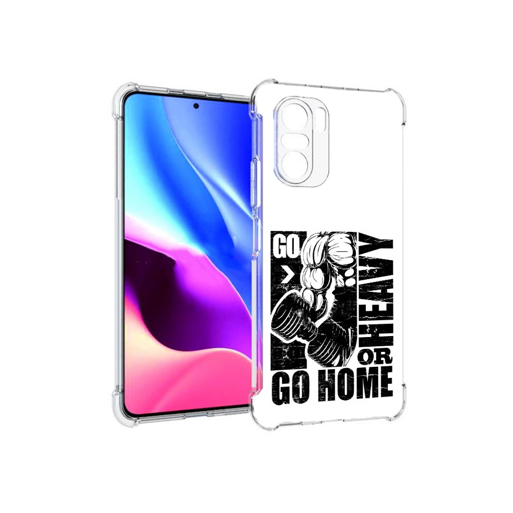 Чехол MyPads Tocco для Xiaomi Redmi K40 накаченные руки (PT158239.260.496)