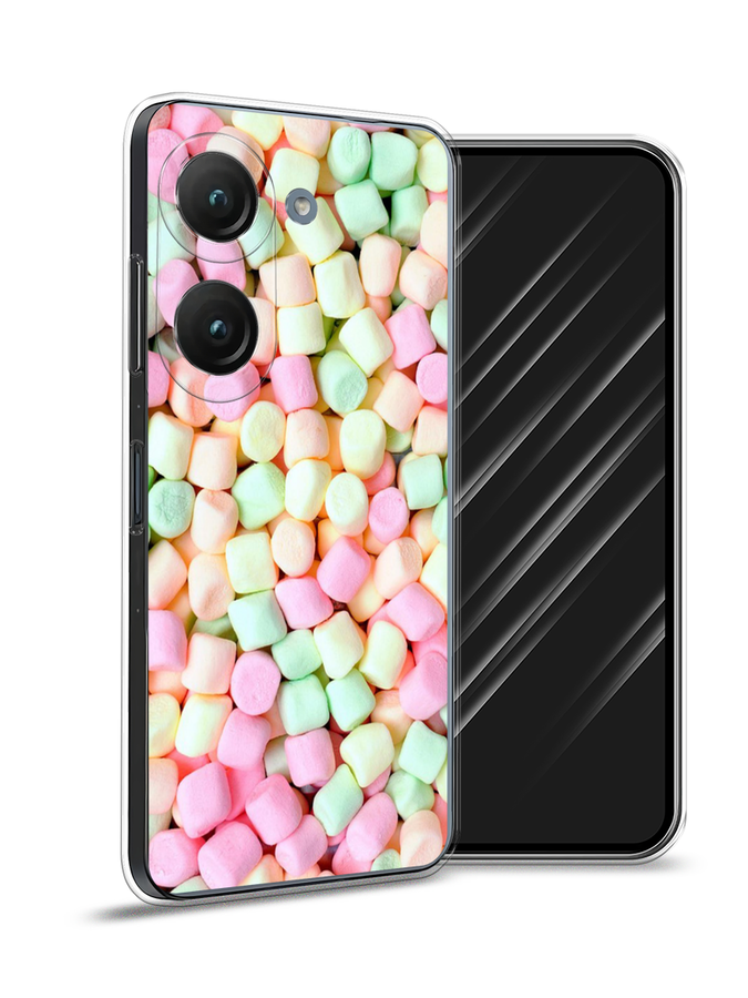 

Чехол Awog на Asus ZenFone 9 "Marshmallows", Зеленый;желтый;розовый, 44850-10