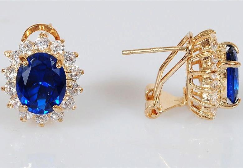 

Серьги из ювелирного сплава Lotus Jewelry 28E-20sz, циркон/шпинель, 28E-20sz