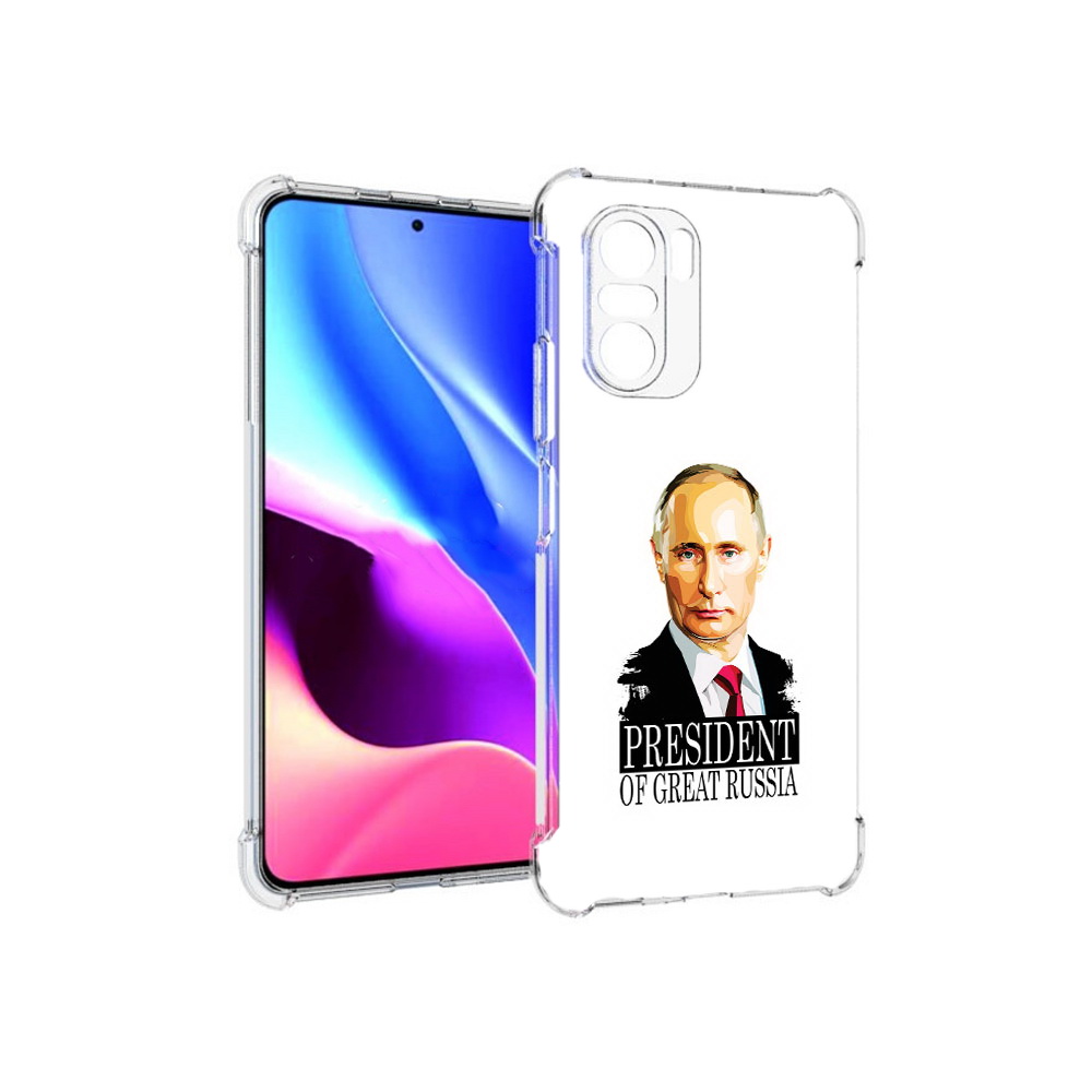 

Чехол MyPads Tocco для Xiaomi Redmi K40 Володька (PT158239.260.50), Прозрачный, Tocco