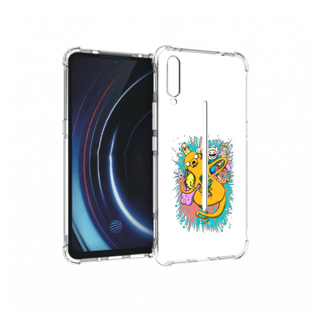 

Чехол MyPads Tocco для Vivo iQOO время приключений рисунок (PT226955.389.276), Прозрачный, Tocco
