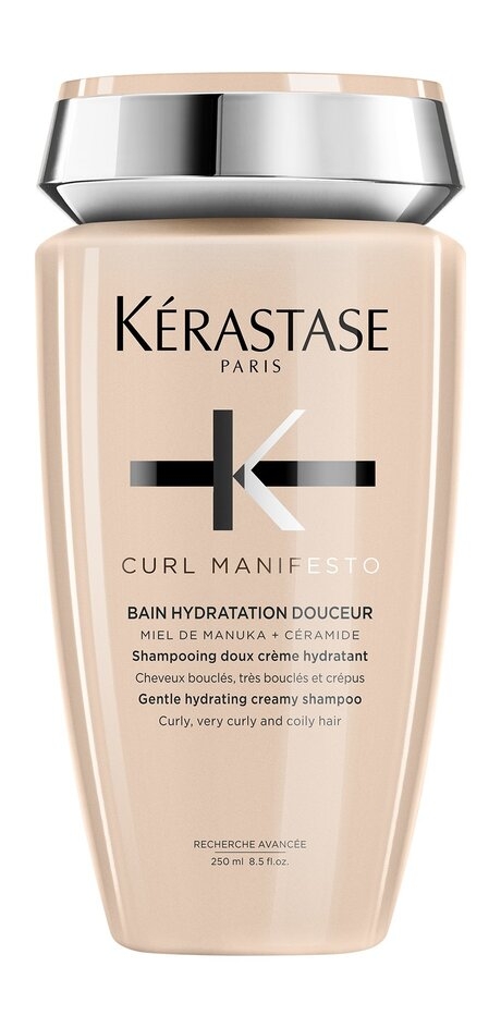 Шампунь-ванна Kerastase Curl Manifesto Увлажняющий для кудрявых и вьющихся волос 250 мл ванна акриловая eurolux bergamy r 160 x 90 см правая без каркаса