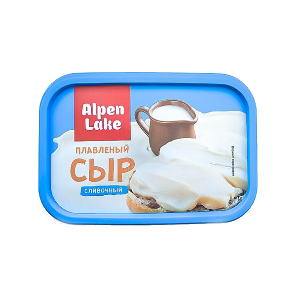 

Плавленый сыр Alpen lake сливочный слайсы 45% 130 г