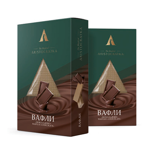 

Вафли Аристократка Шоколадные, 2шт.
