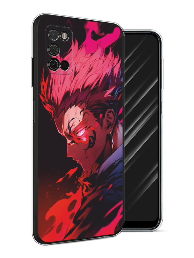 

Чехол Awog на Samsung Galaxy A03s "Взгляд Сукуны", Розовый;красный;черный, 2103250-1