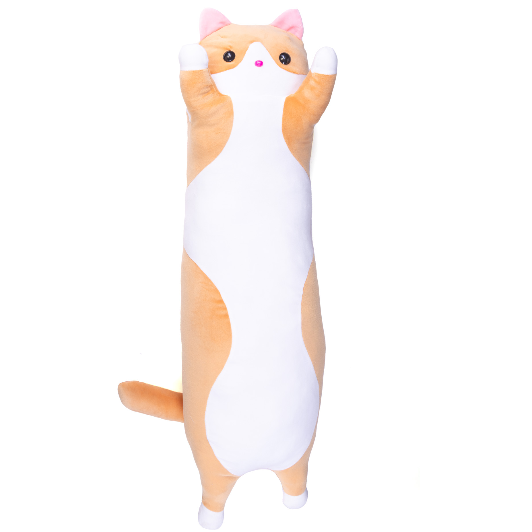

Мягкая игрушка Нижегородская игрушка Кот длинный, 46 см, Белый;коричневый, См-821-13